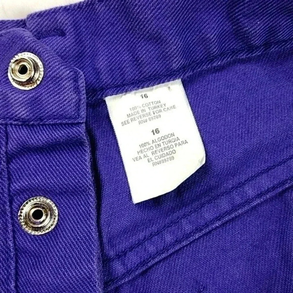 Kids Button Fly 90's Vintage Gitano Shorts - Picture 9 of 10